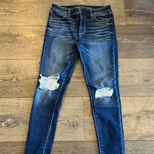 American Eagle women next level stretch size 8 short Jegging